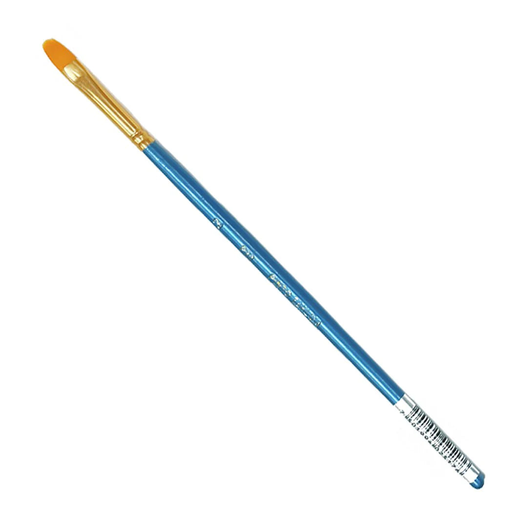Pincel Pinto taklon dorado lengua de gato P30