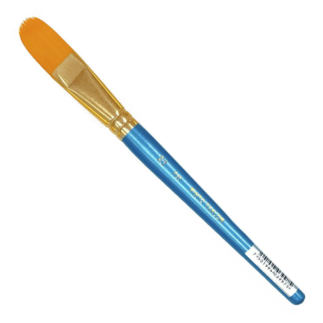Pincel Pinto taklon dorado lengua de gato P30