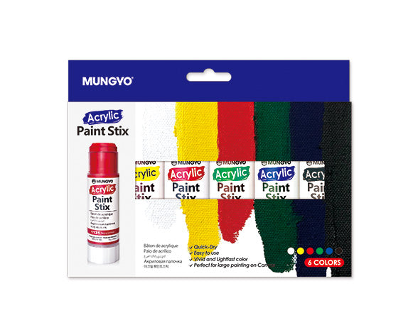 Acrylic Paint Stix 6 barras