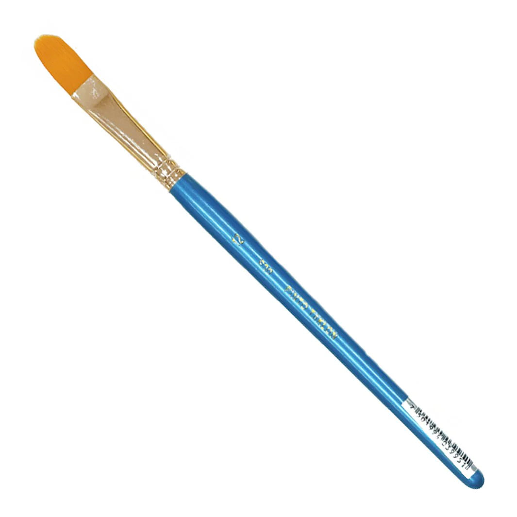 Pincel Pinto taklon dorado lengua de gato P30