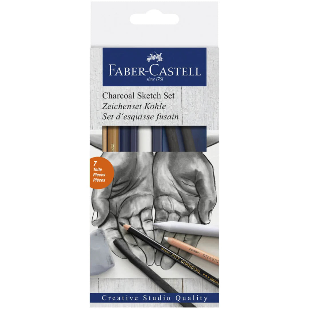 Set de dibujo con carboncillos Faber Castell