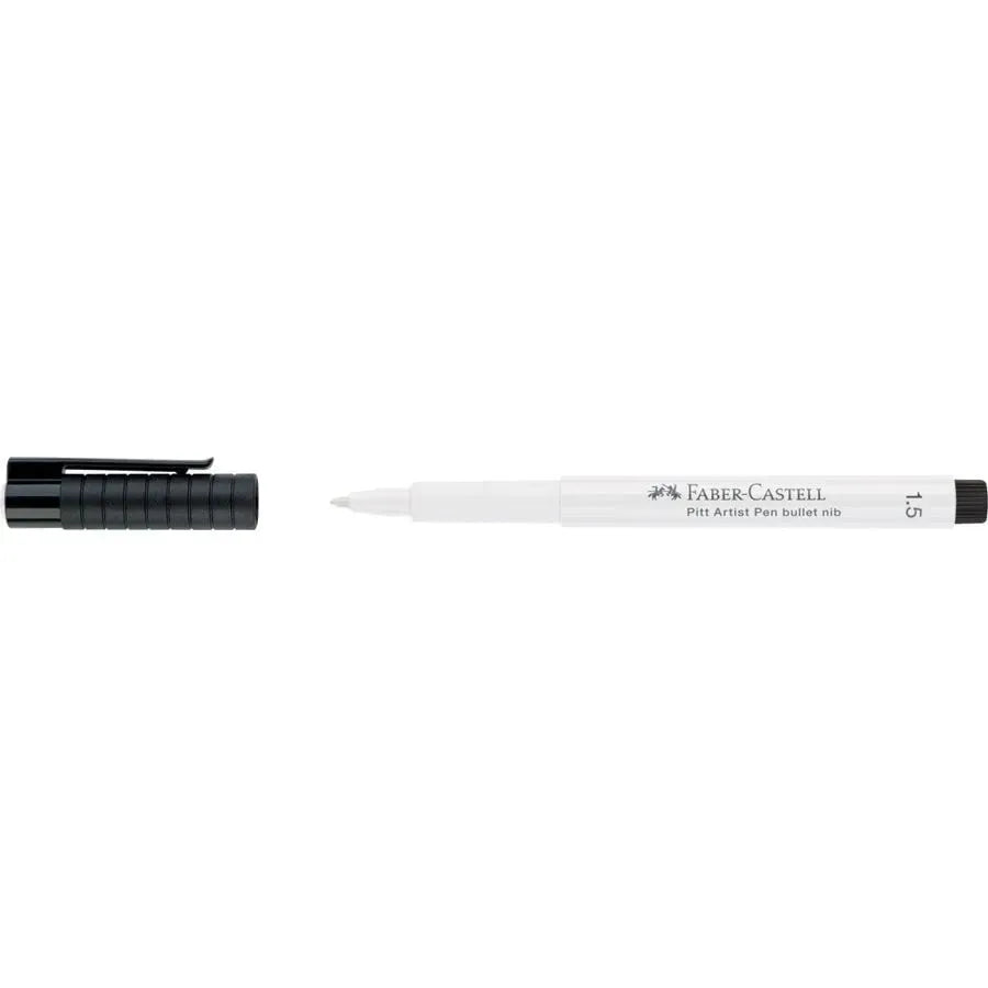 Pitt Artist Pen blanco Faber Castell C, B, 1.5mm
