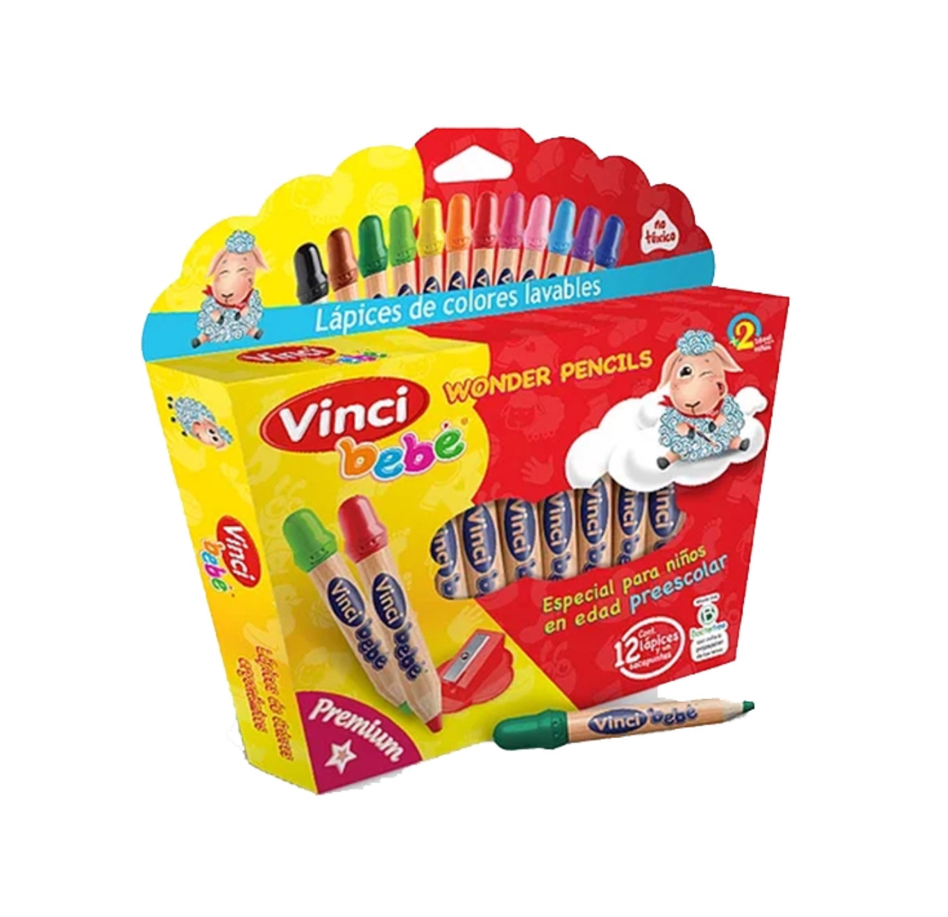 Lápices de colores Vinci bebé
