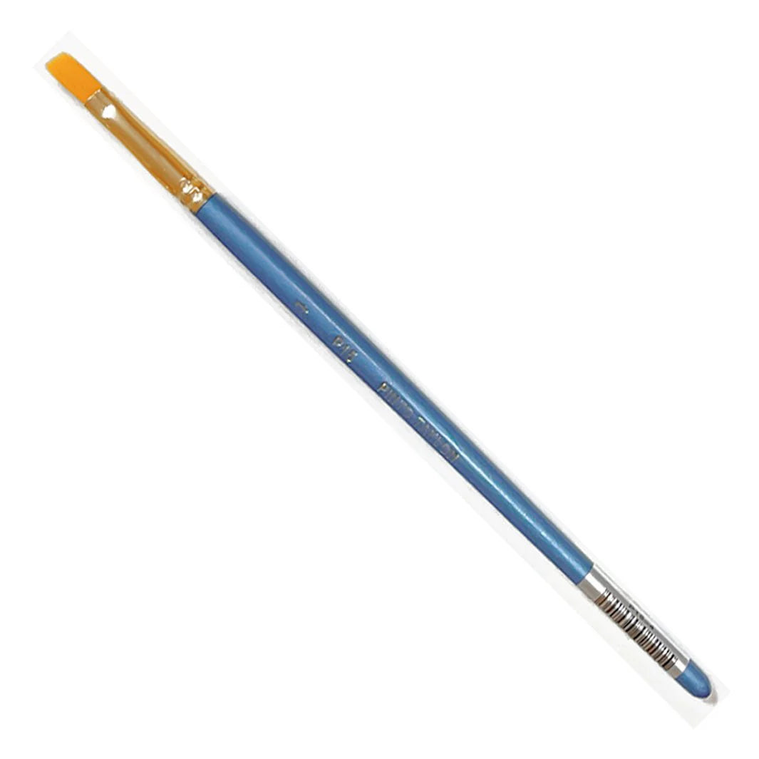 Pincel Pinto taklon dorado plano P15