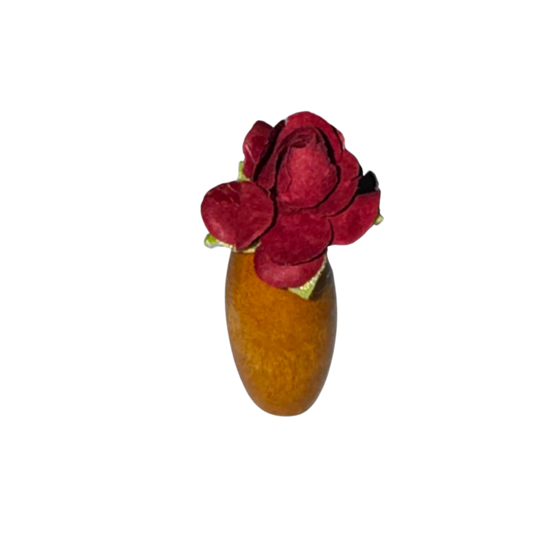 Maceta con rosa 3