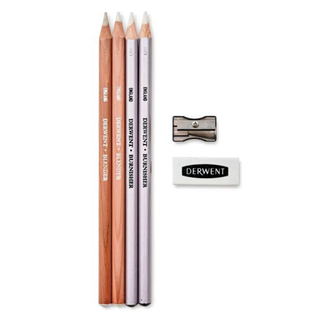 Set burnisher & blender Derwent