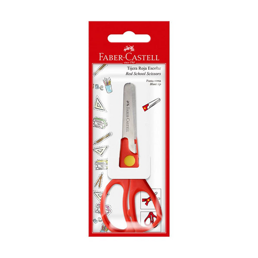 Tijera escolar Faber Castell