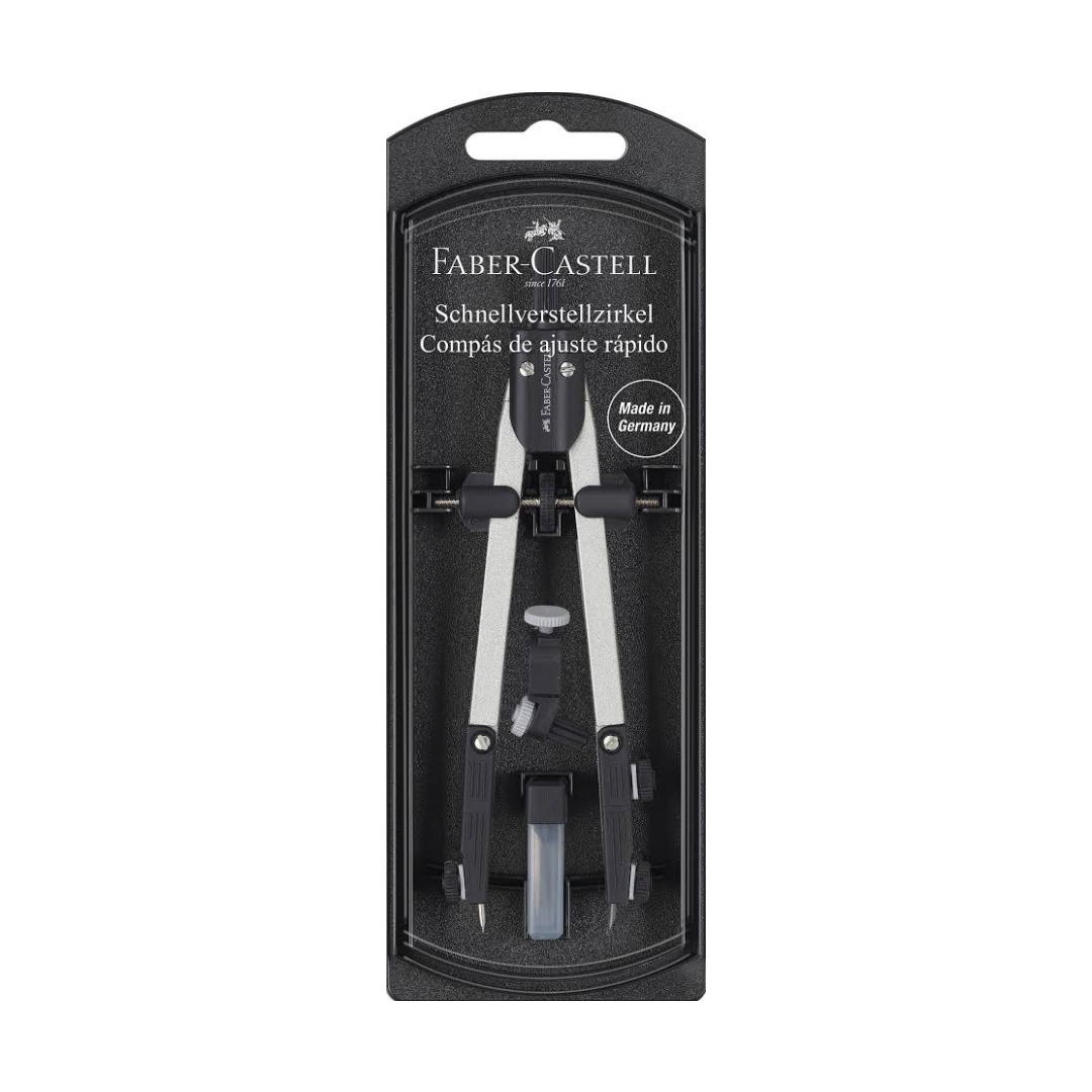 Compás de precisión Faber Castell