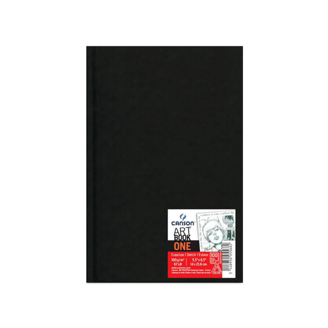 Bloc de dibujo art book one A5 14x21.6cm Canson