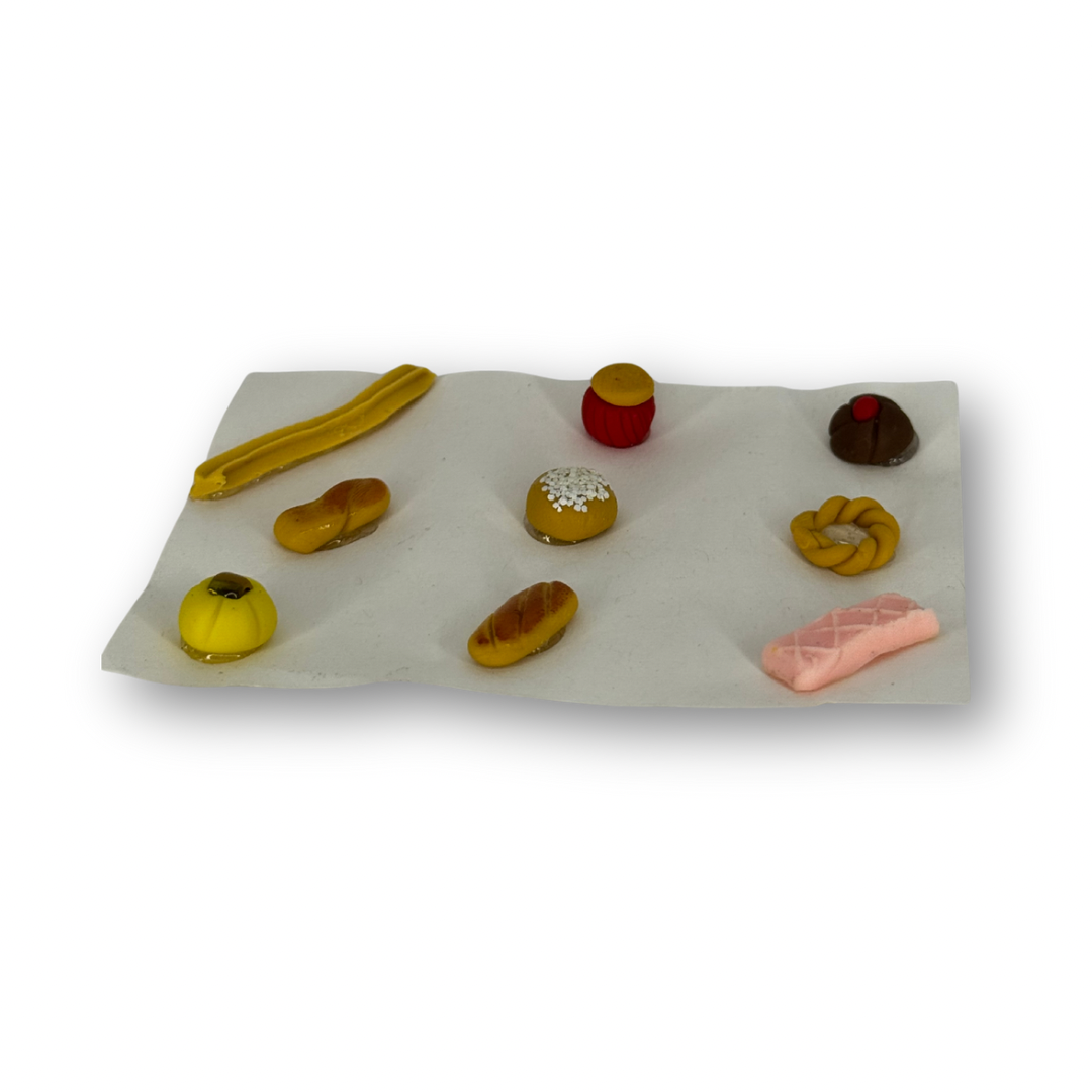 Pan para maquetas con 9 piezas