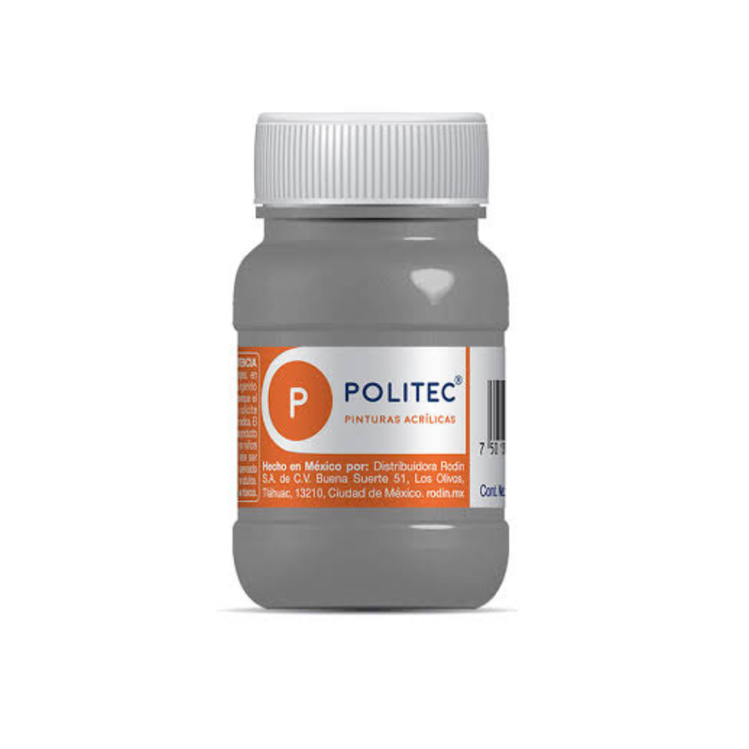 Pintura acrílica politec 100ml metálica