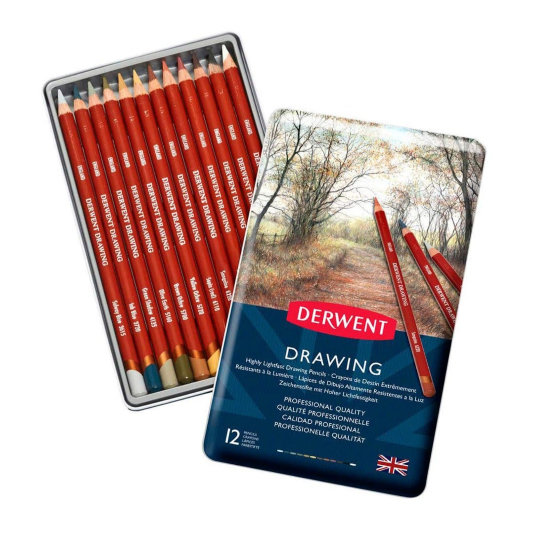Lápices de colores Derwent Drawing c/12