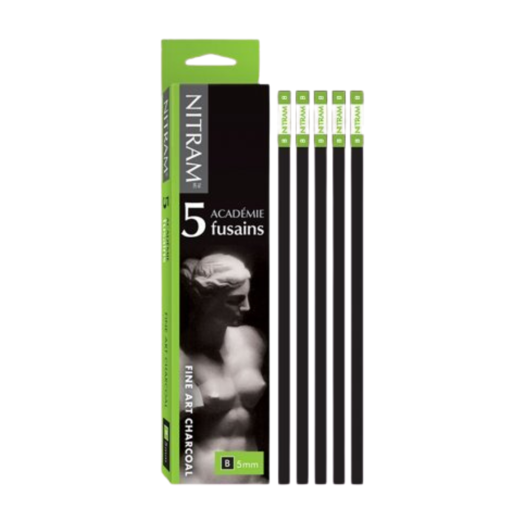 Carbón Nitram 5 Académie Fusains B