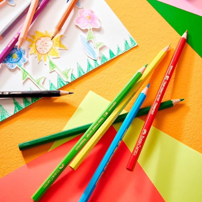 Lápices de color hexagonales Faber Castell con 12