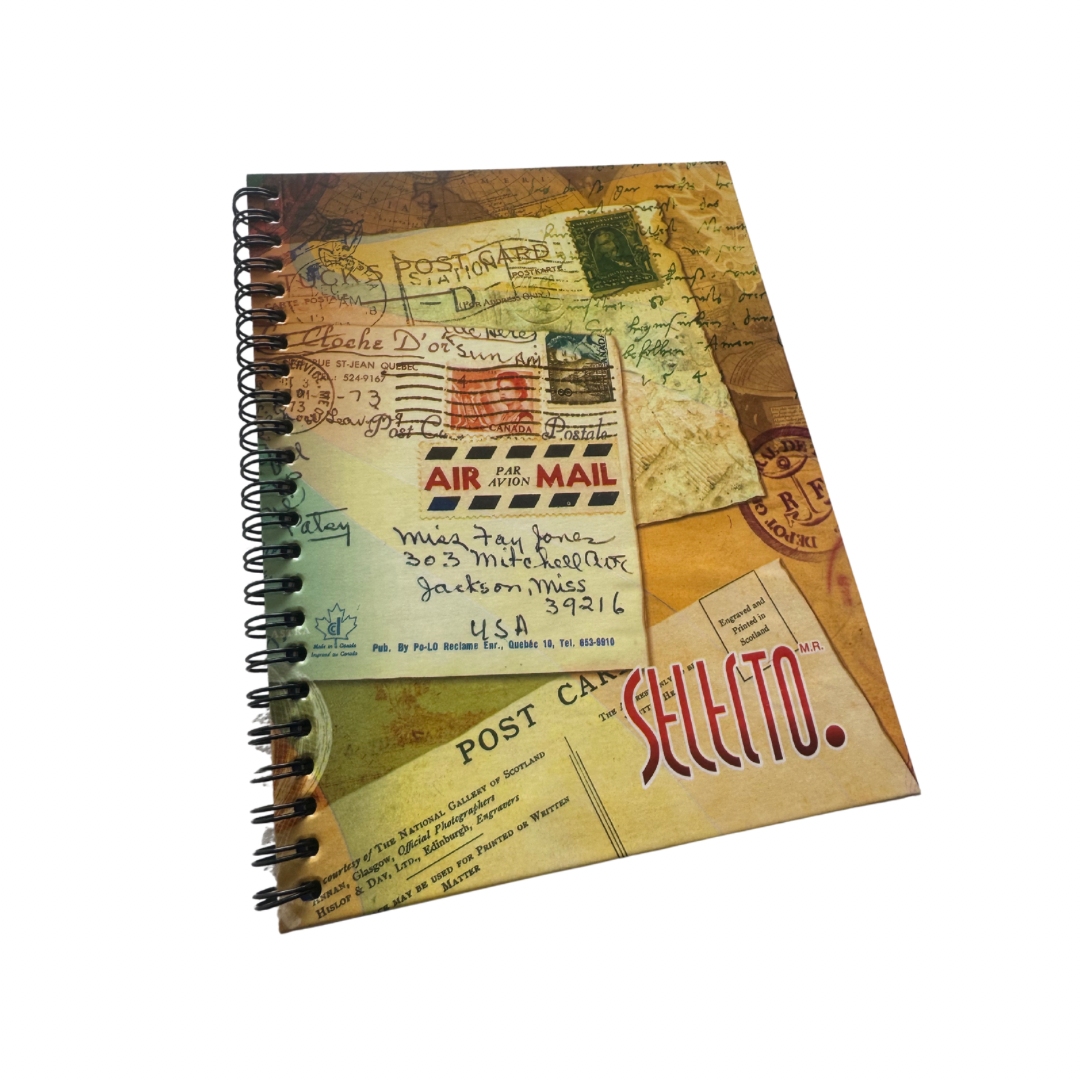 Cuaderno francés pasta dura rayas