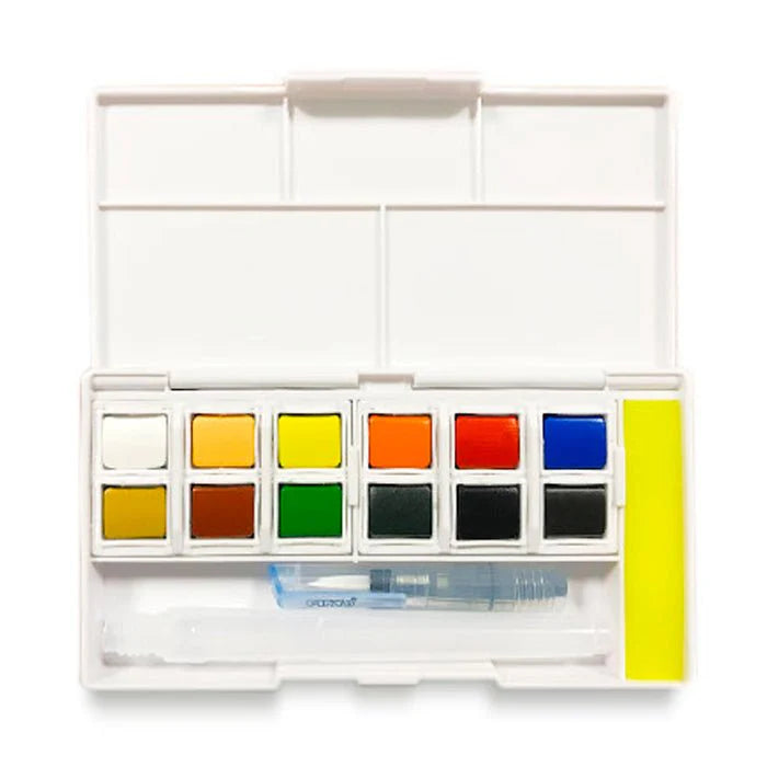 Acuarelas Obertöne academy con 12 pastillas