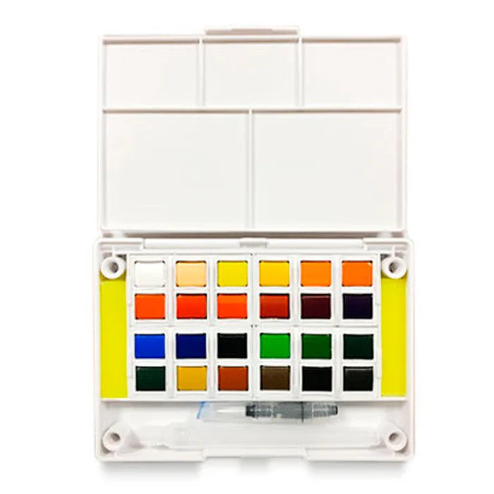 Acuarelas Obertöne academy con 24 pastillas