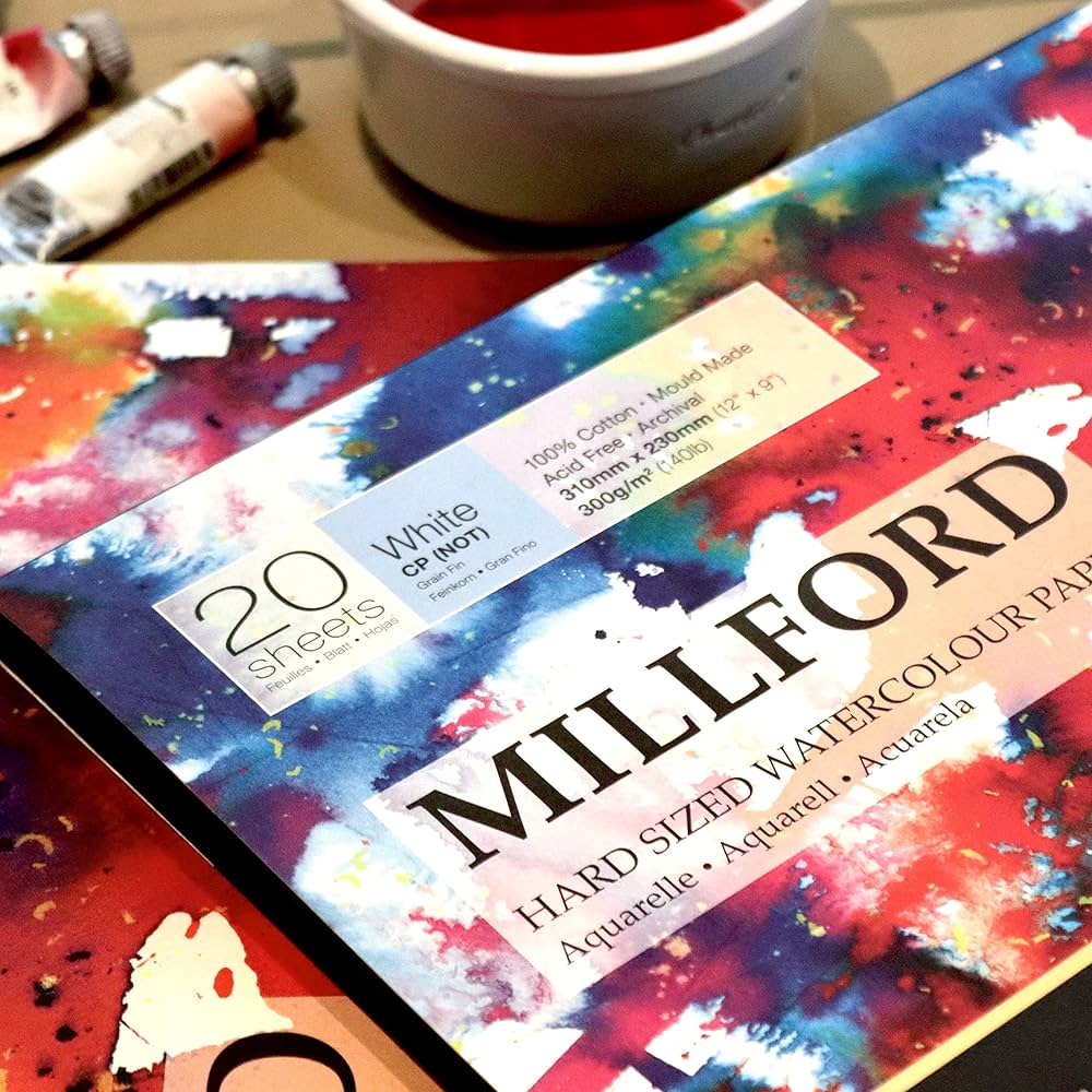 Bloc Millford watercolor 31x23cm