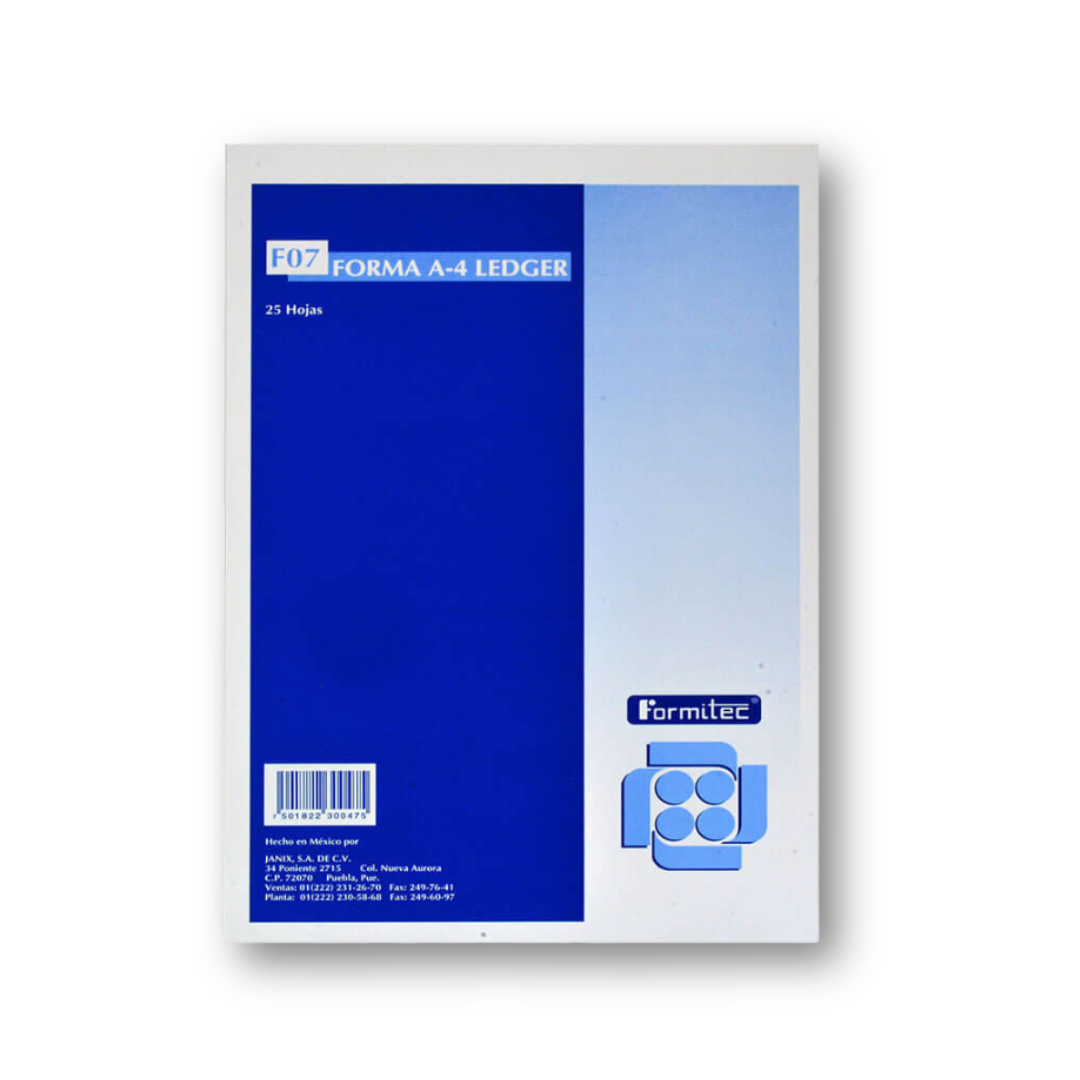 Bloc Ledger Formitec A-4