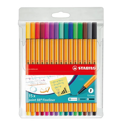 Set Stabilo point 88 c/15
