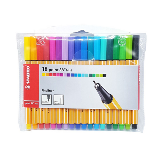 Set Stabilo point 88 mini c/18