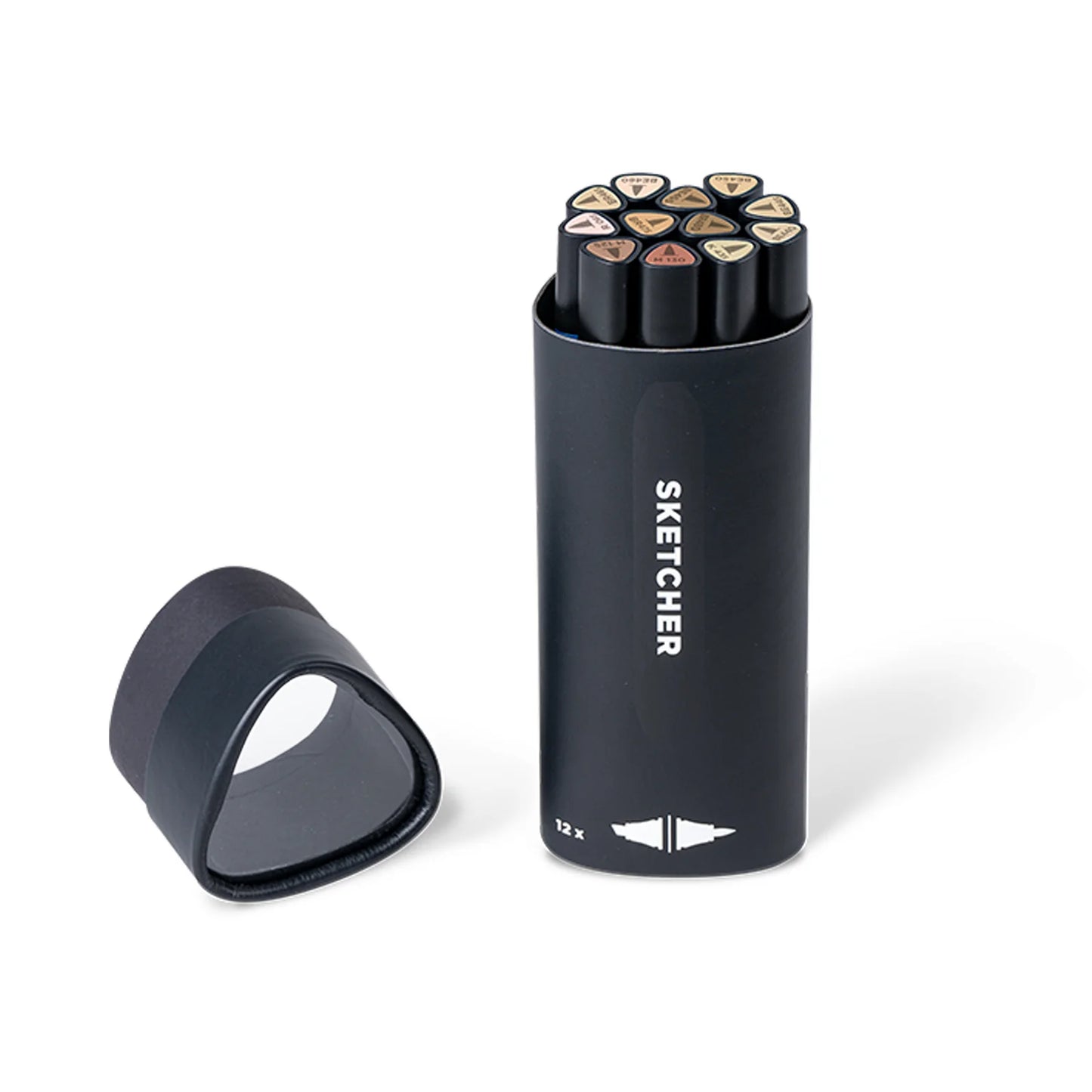 Sketcher kit con 12 marcadores molotow tonos piel