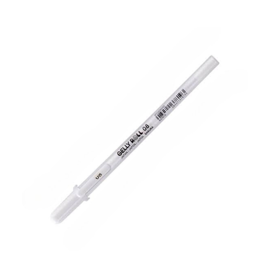 Gelly roll blanca