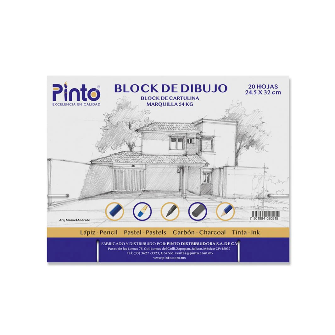 Bloc marquilla Pinto 24.5x32cm