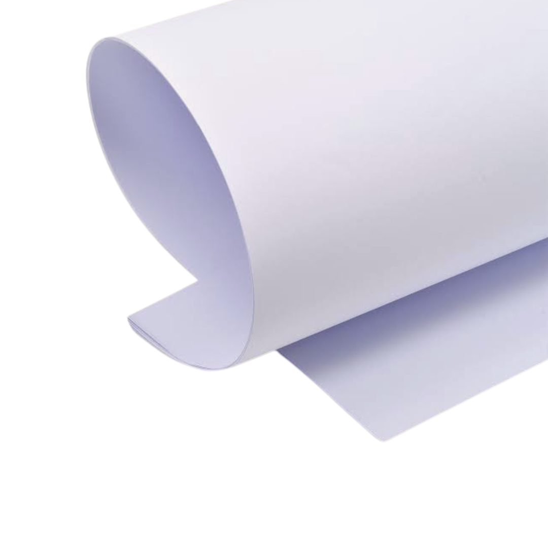 Pliego de cartulina opalina 225gr blanca 62x92cm