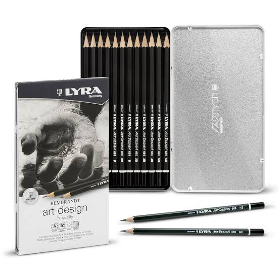 Set de 12 lápices de grafito Lyra