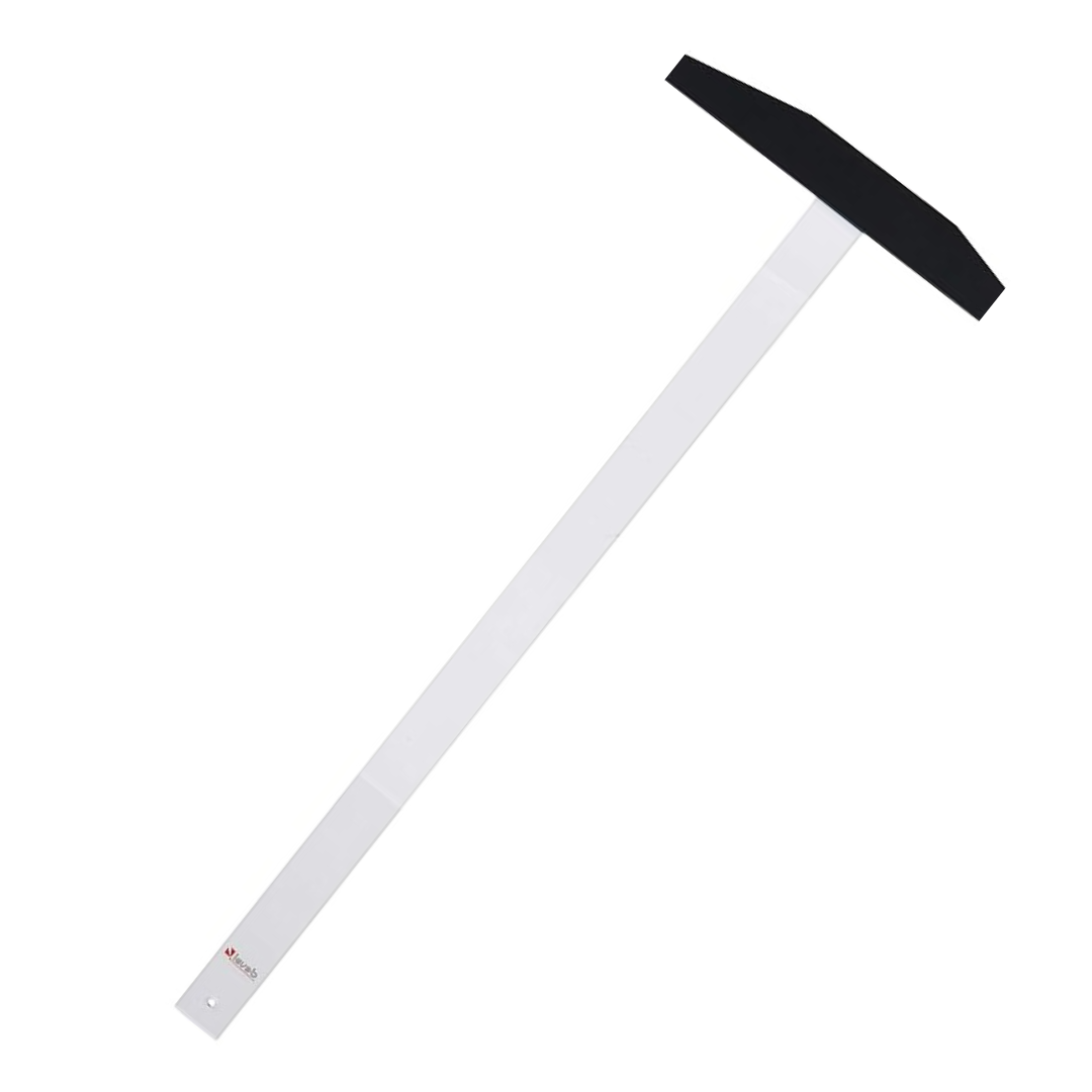 Regla T profesional de acrílico 75cm con bisel