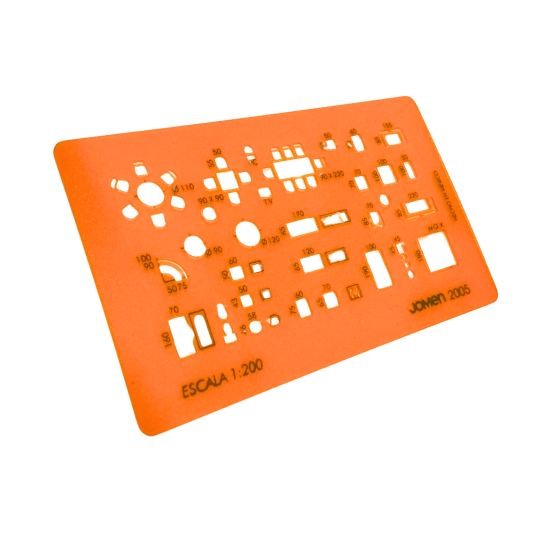 Plantilla de muebles esc 1:200 jomen