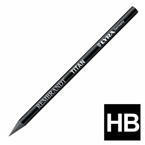 Lápiz de grafito sin madera Titan Lyra HB