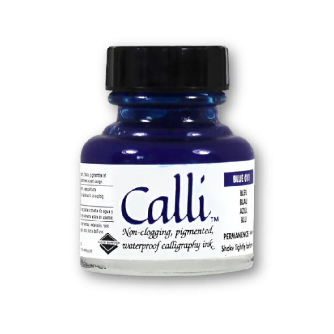 Tinta azul para caligrafía Calli 29.5ml