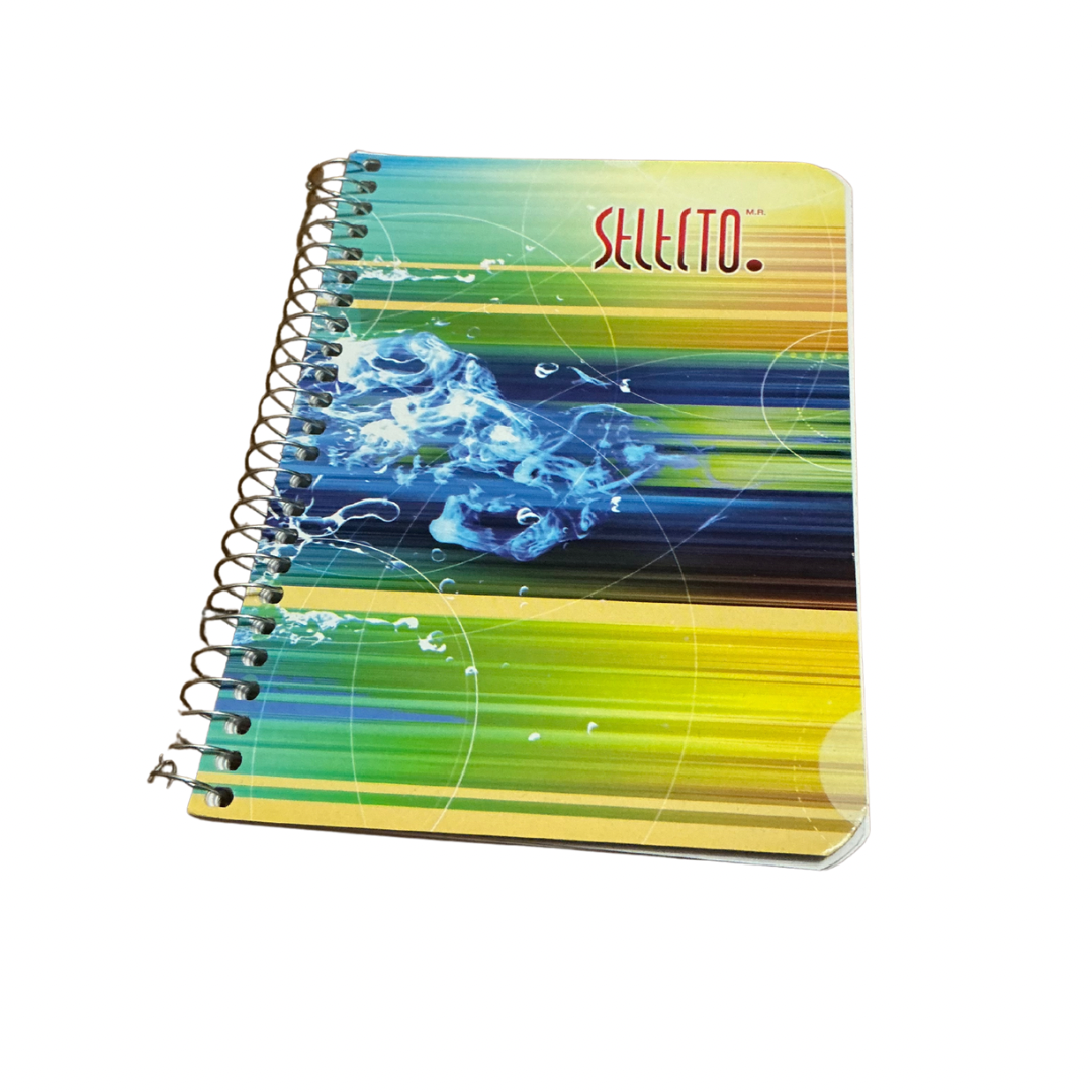 Libreta francesita de espiral 11x15.5cm