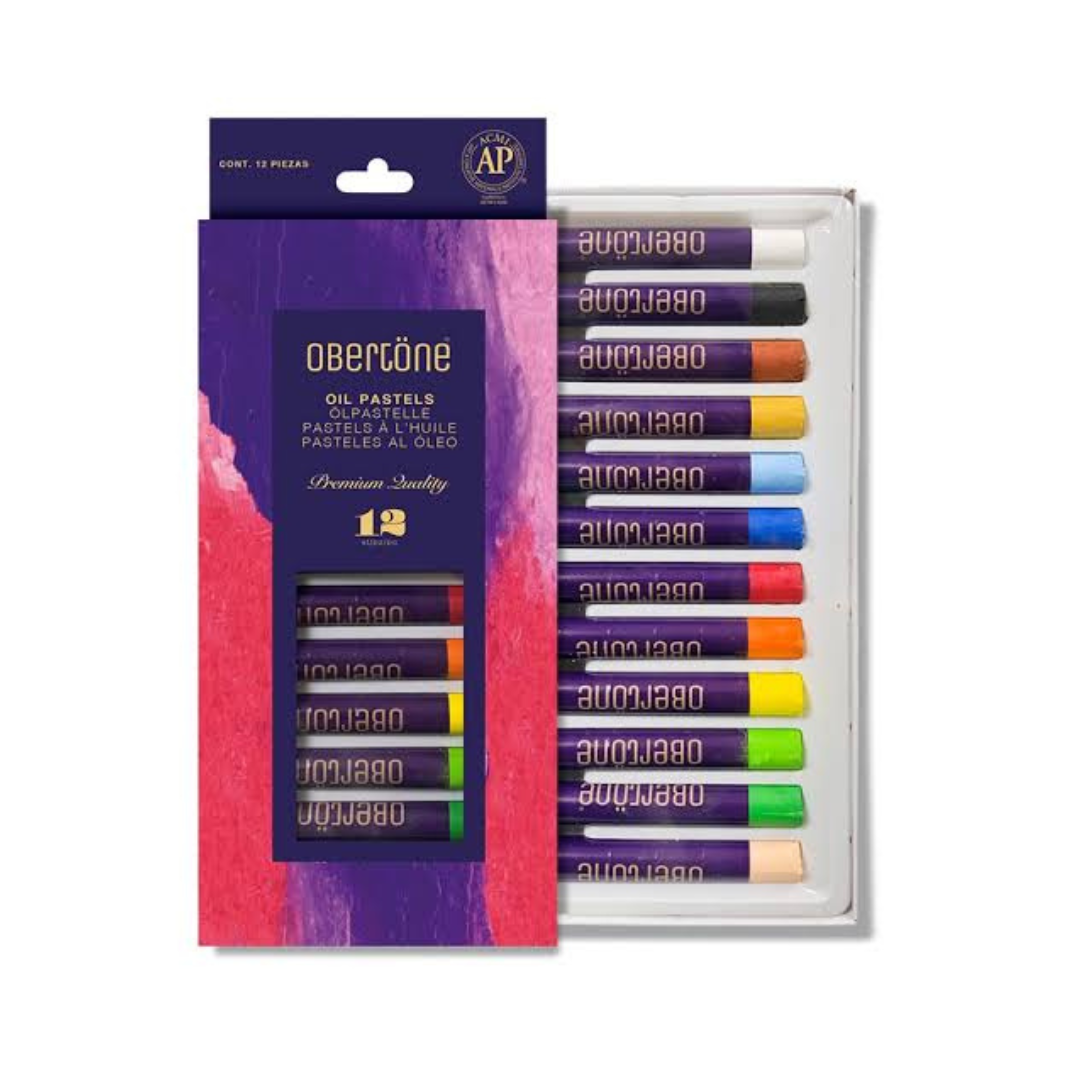 Pastel al óleo Obertöne con 12 barras