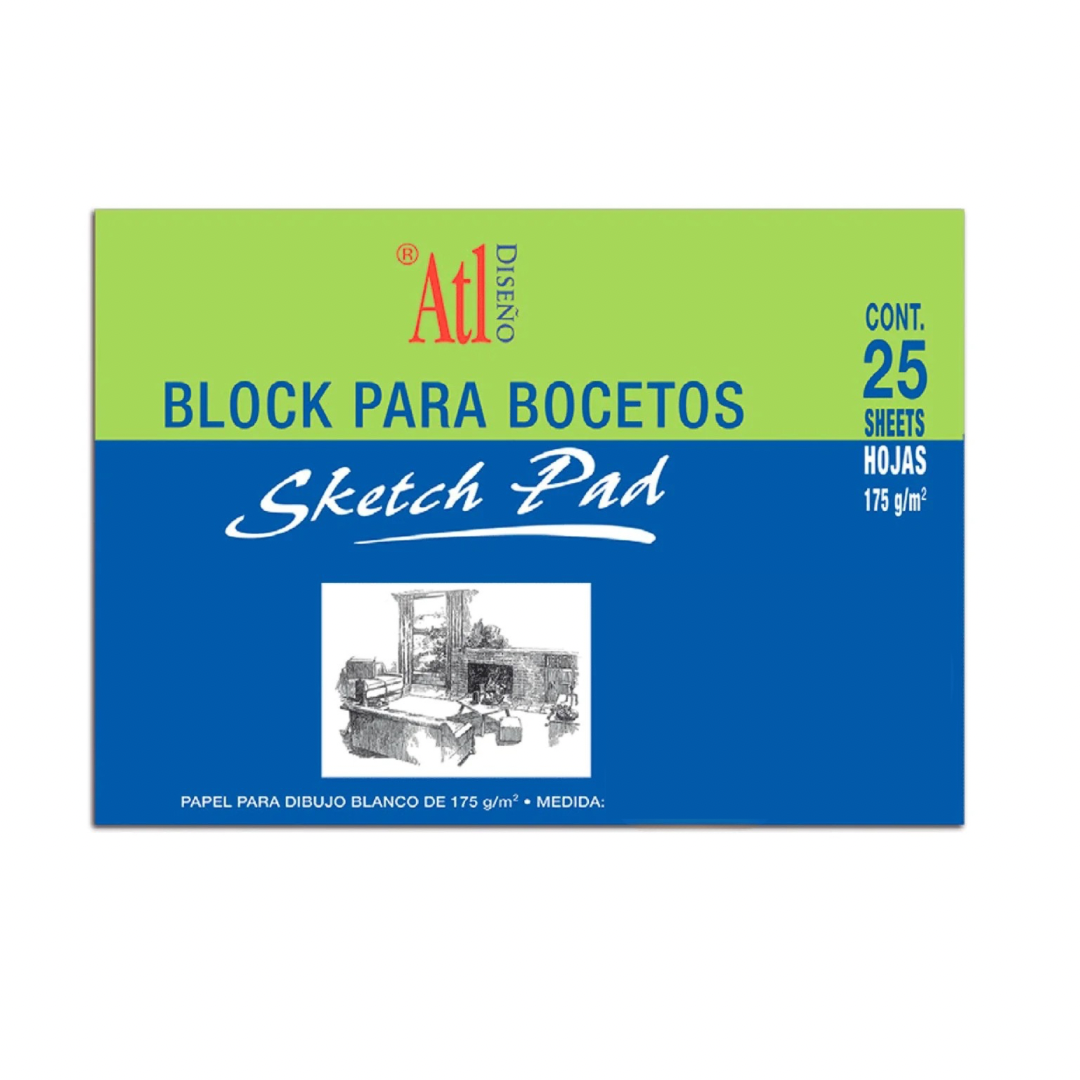Bloc para bocetos ATL A3