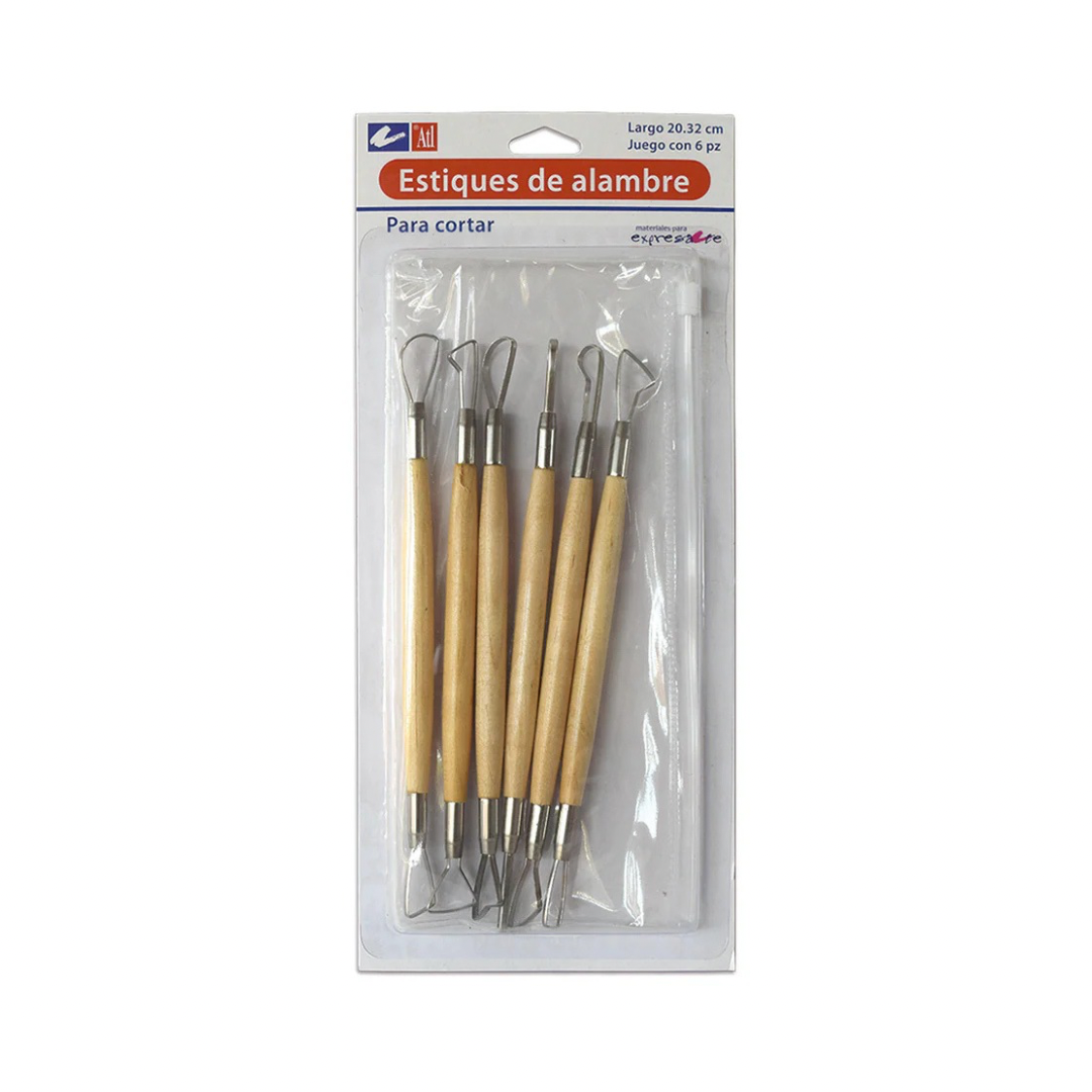 6 Estiques de Alambre Para Cortar 20.3 cm Atl
