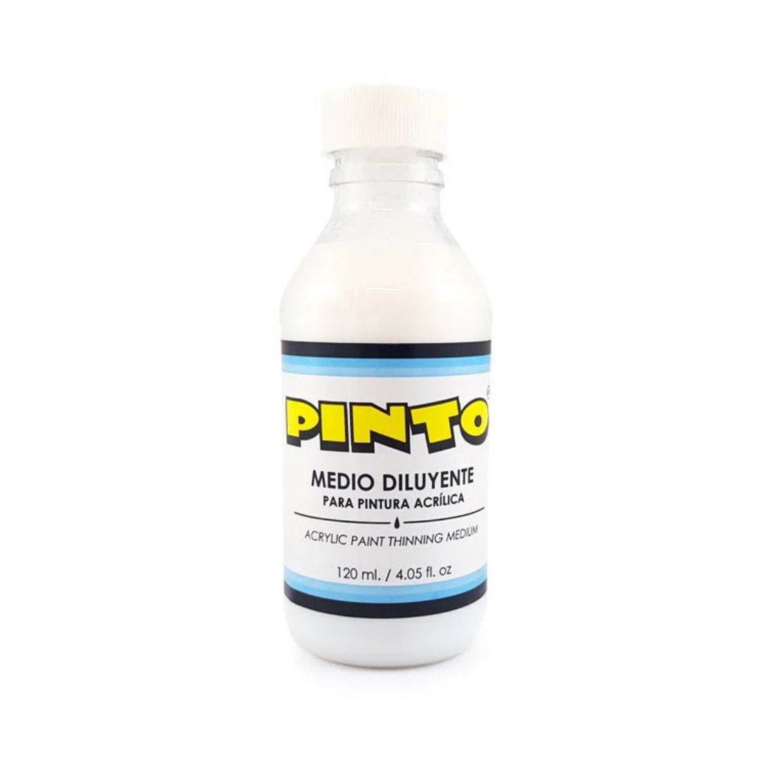 Medio Diluyente Para Pintura Acrílica de Pinto de 120 ml