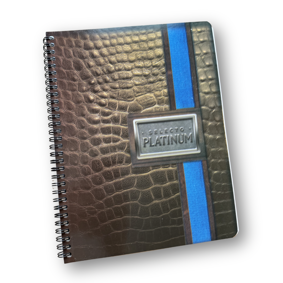 Cuaderno profesional platinum cuadros 7mm