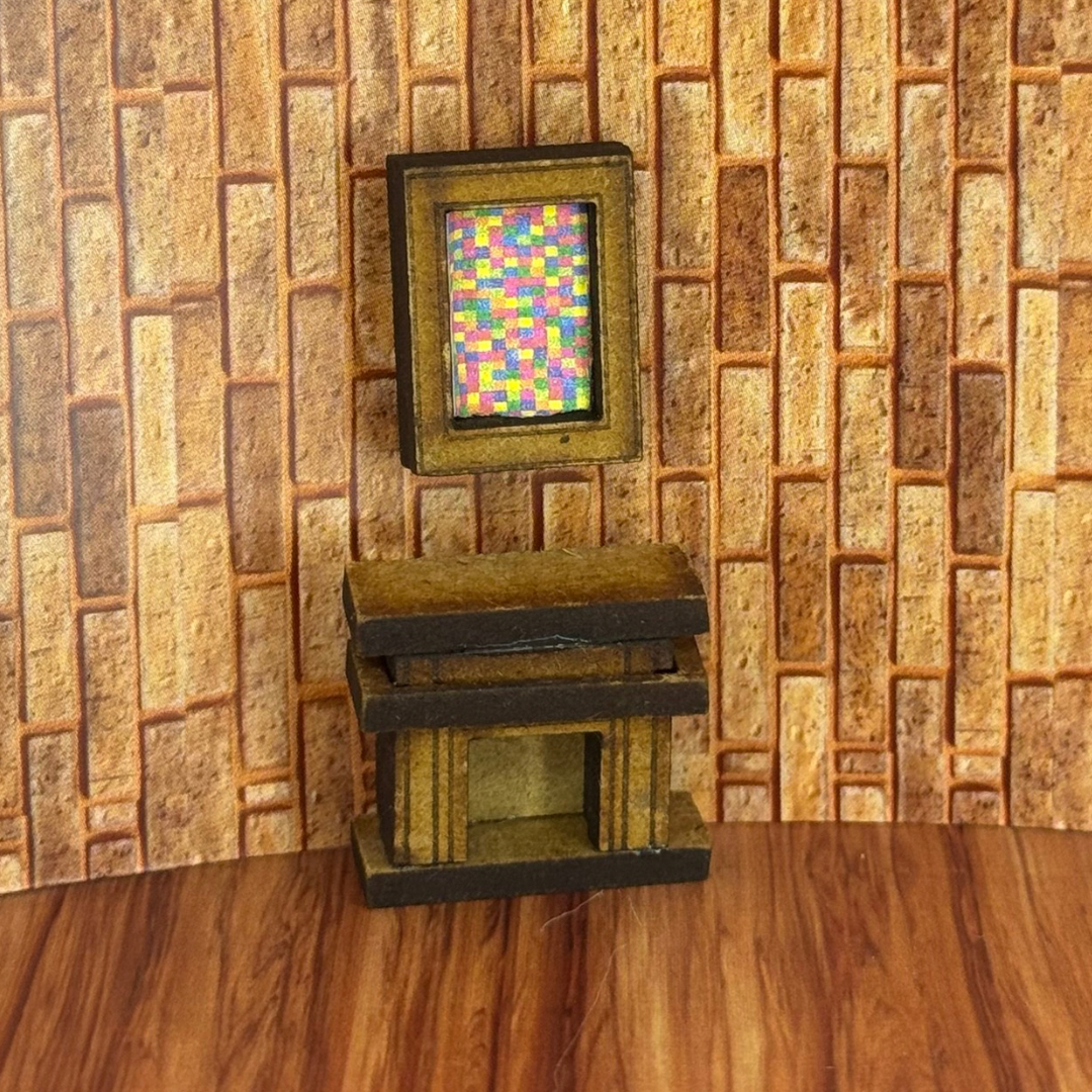 Chimenea mdf esc 1:75