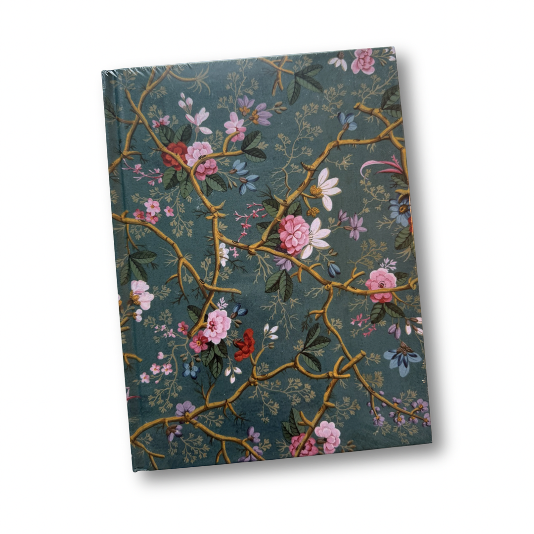 Cuaderno B5 120 hojas 80gr pasta gruesa de rayas