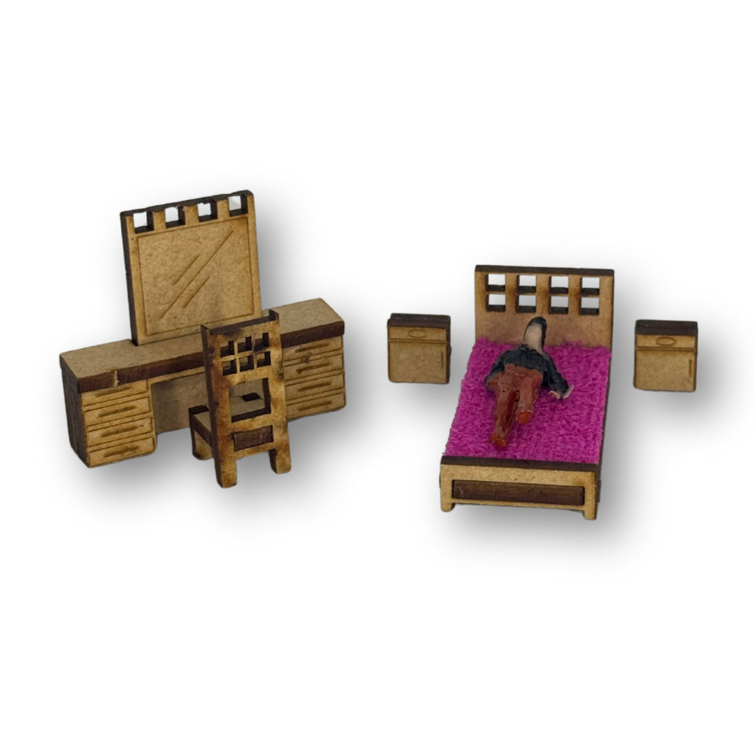 Recámara individual mdf esc 1:50