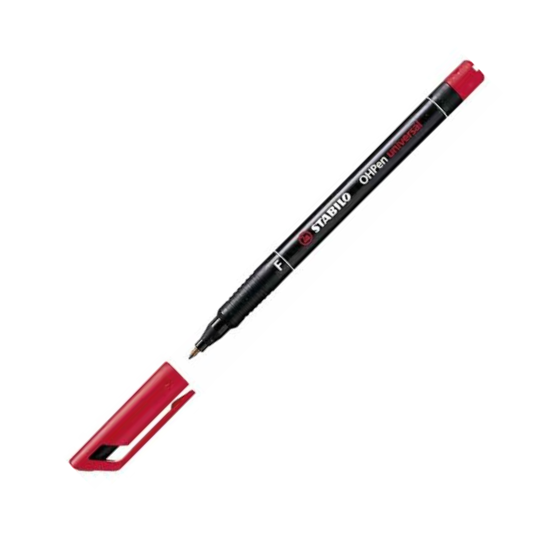 Rotulador permanente rojo Stabilo