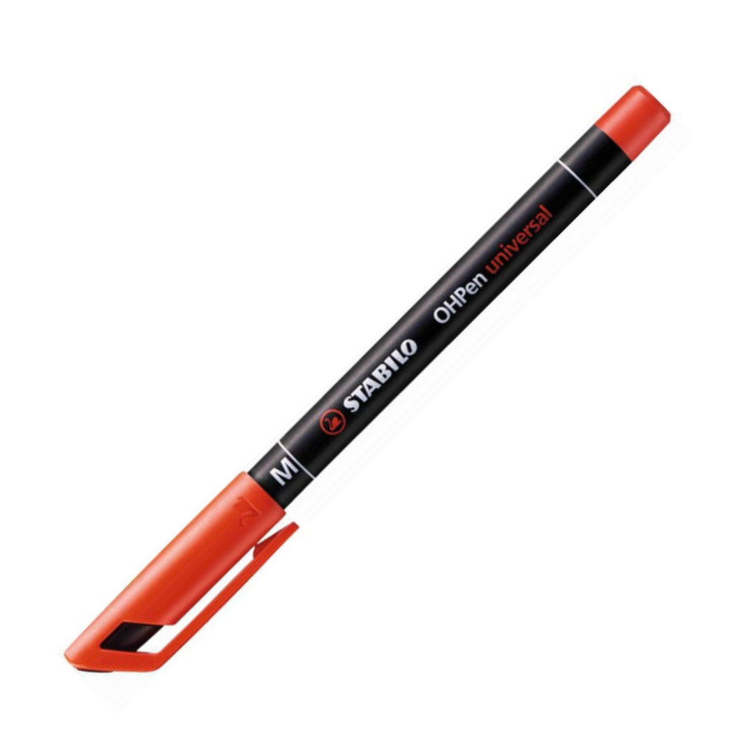 Rotulador permanente rojo Stabilo