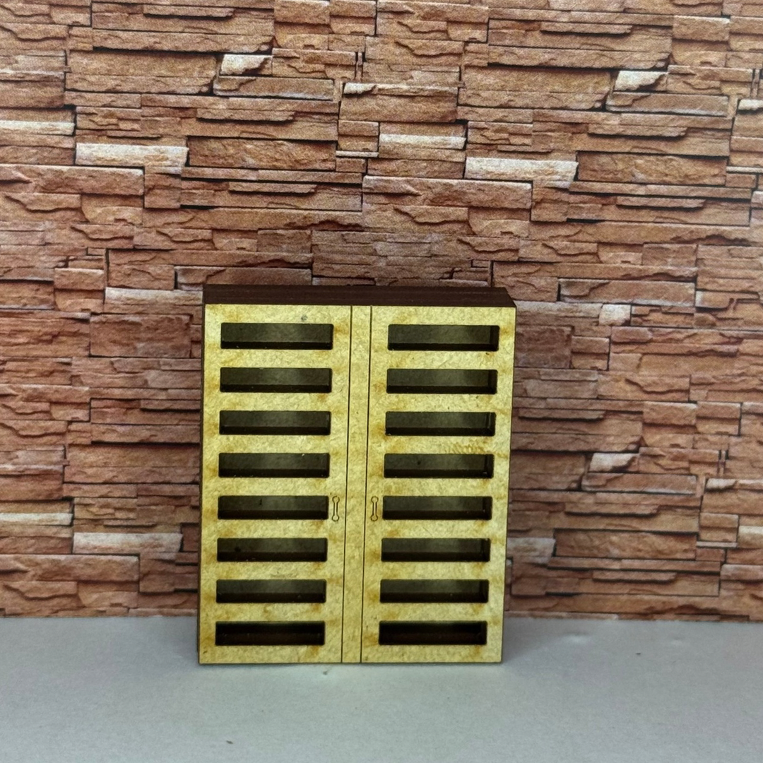 Closet sencillo mdf esc 1:50