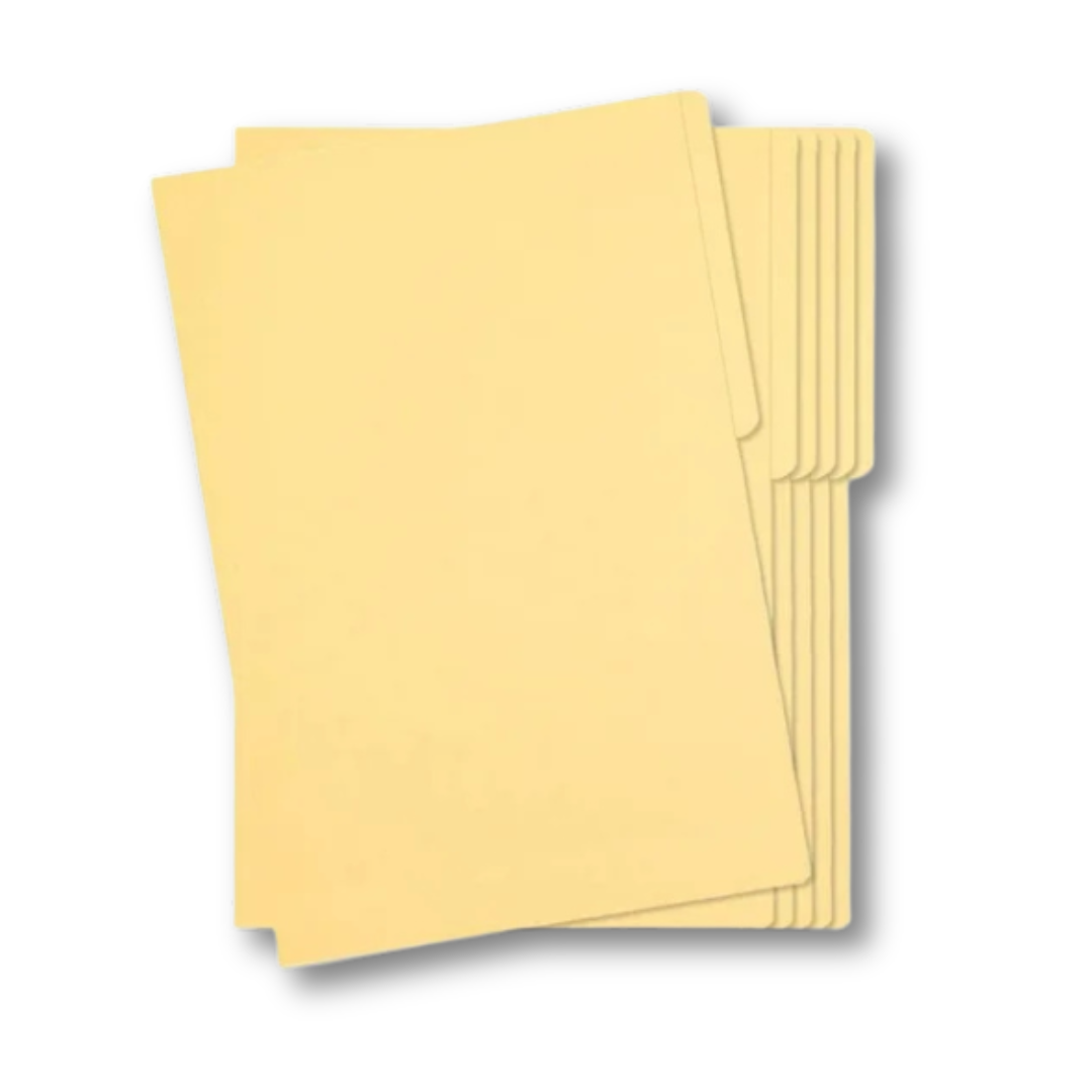 Folder crema oficio