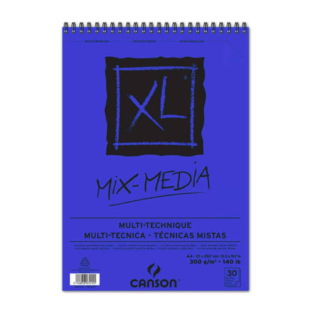 Bloc mix media Canson XL A5 300gr