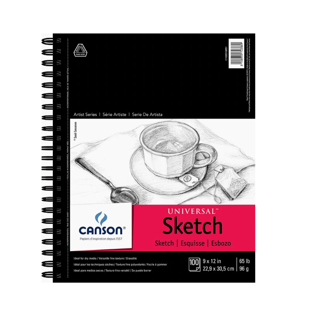 Bloc universal sketch Canson 22.9x30.5cm