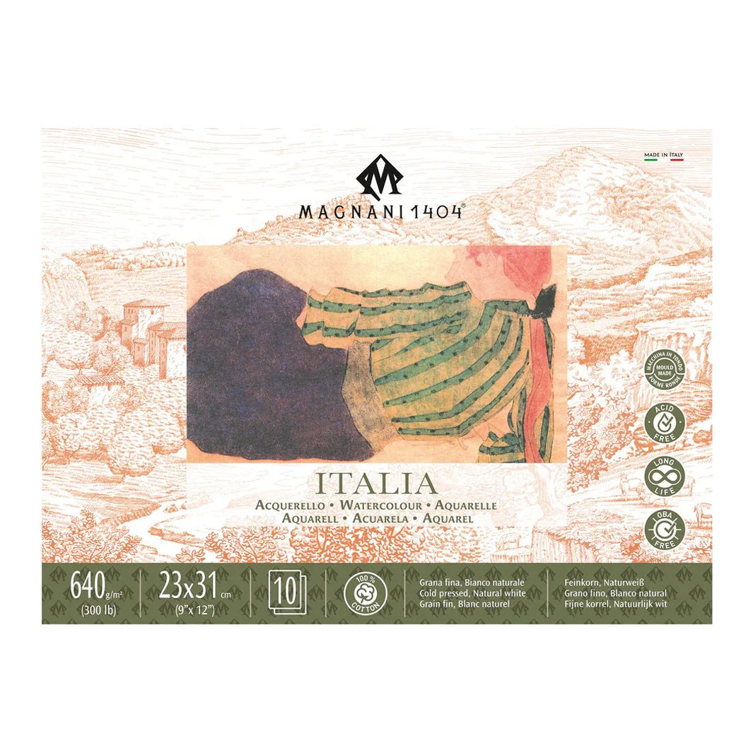 Bloc Magnani italia 23x31cm 640gr